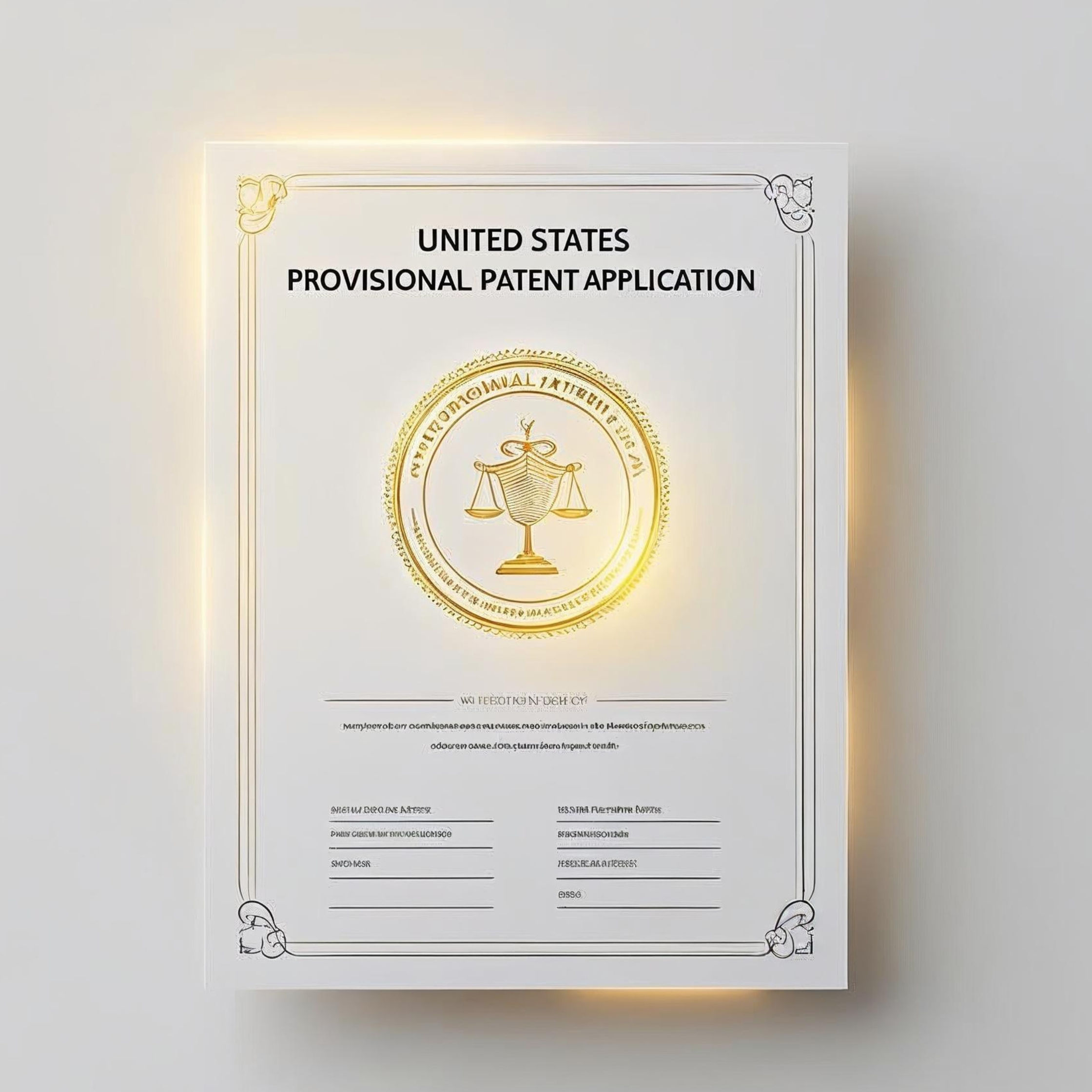 Provisional Patent Specifications (Flat Rate Each)