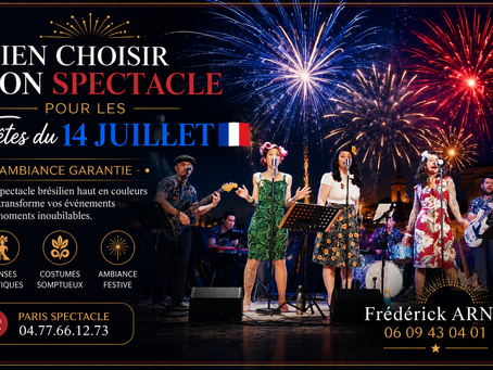 Spectacles et animations pour les fêtes du 14 juillet : réussir votre programmation avec Frédérick Arno