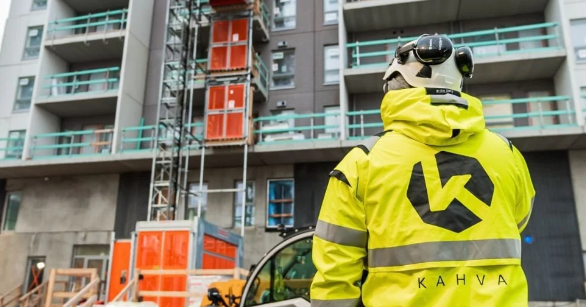 Rakennustyömaan logistiikkatyöntekijä / haalaaja