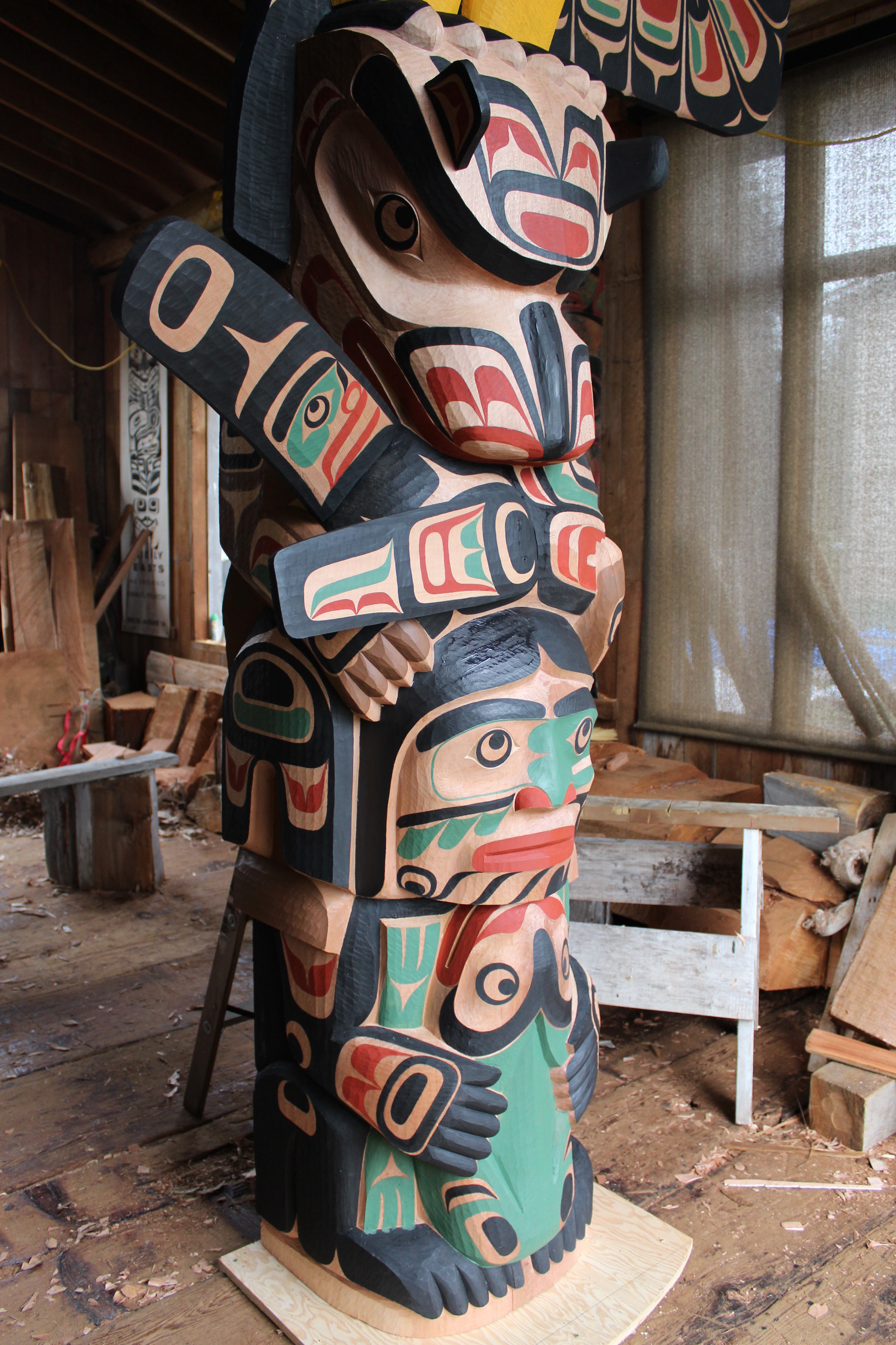 Eagle, Bear, Whale, Warrior, Frog