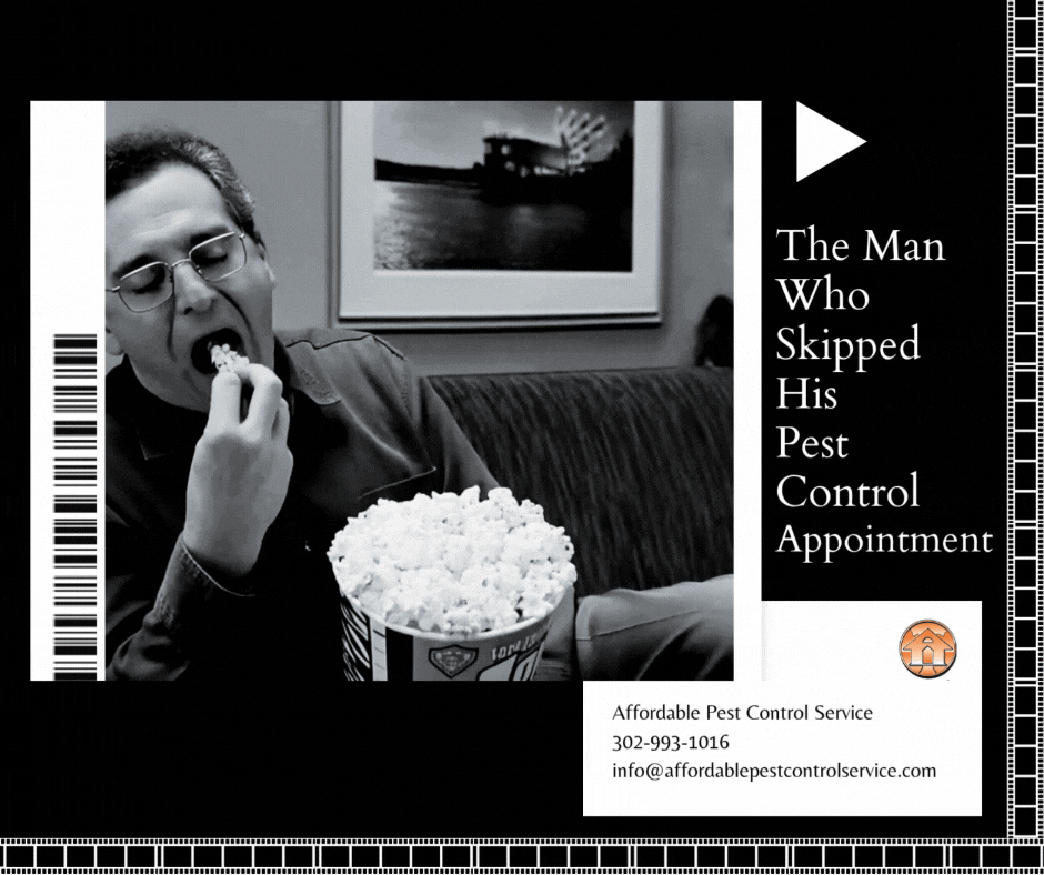 The Man Who Skipped His Pest Control Appointment.gif