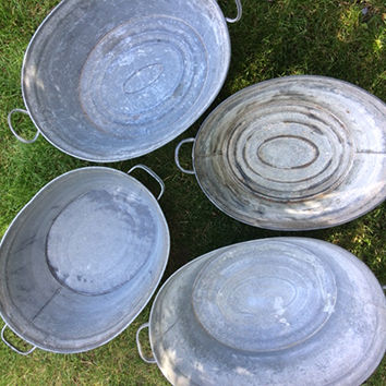 Thumbnail: VINTAGE TIN BATHS