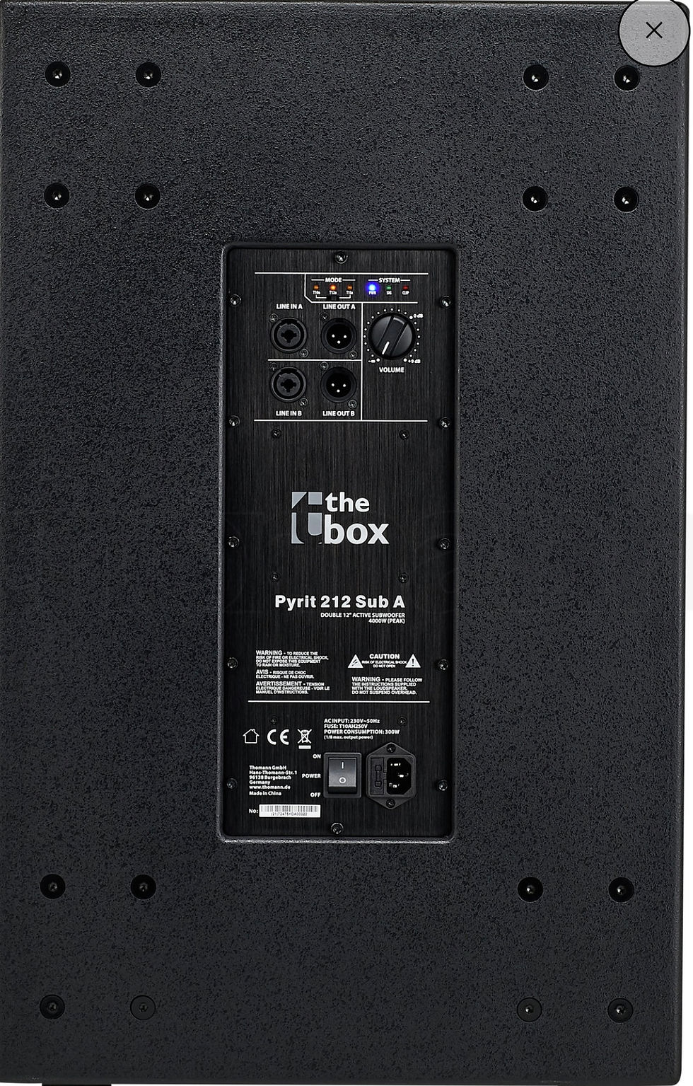 Miniaturbild: Subwoofer Rental Marbella|High Power Bass Speaker