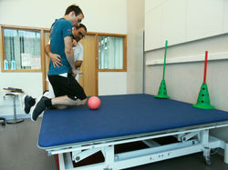 Foot en genoux dressés