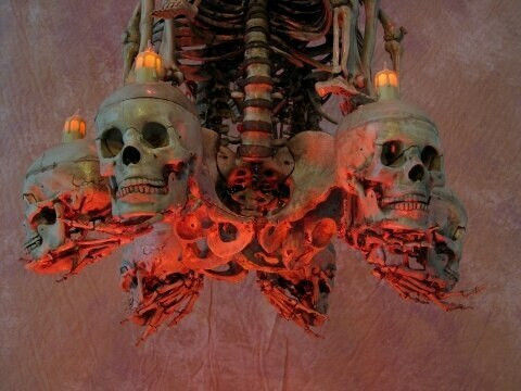 Thumbnail: Life-Size Skeleton Chandelier