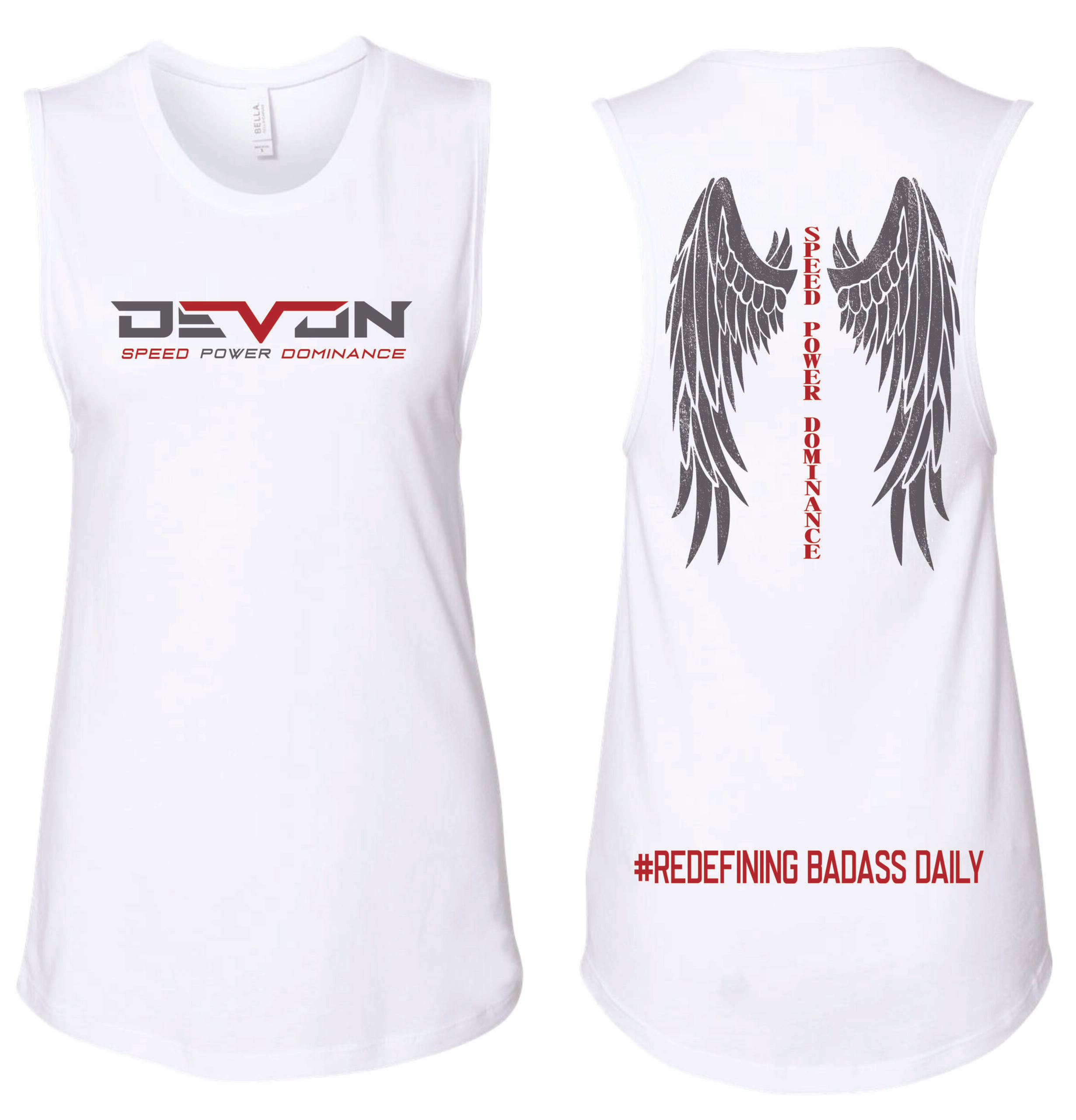 Angel Wings Sleeveless Shirt Tank