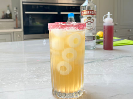 How to Make Sakura Burst – A Floral, Fizzy Cocktail with Cherry Blossom and Shochu