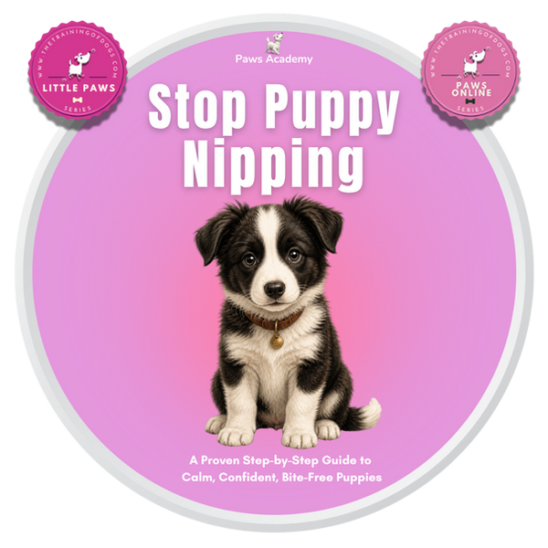 Stop Puppy Nipping Course Logo