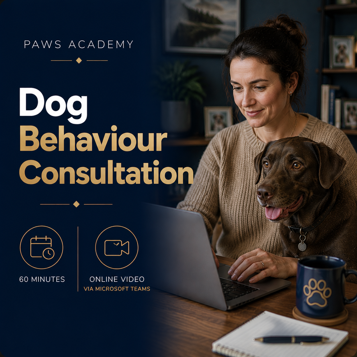 Dog Behaviour Consultation (60 mins)