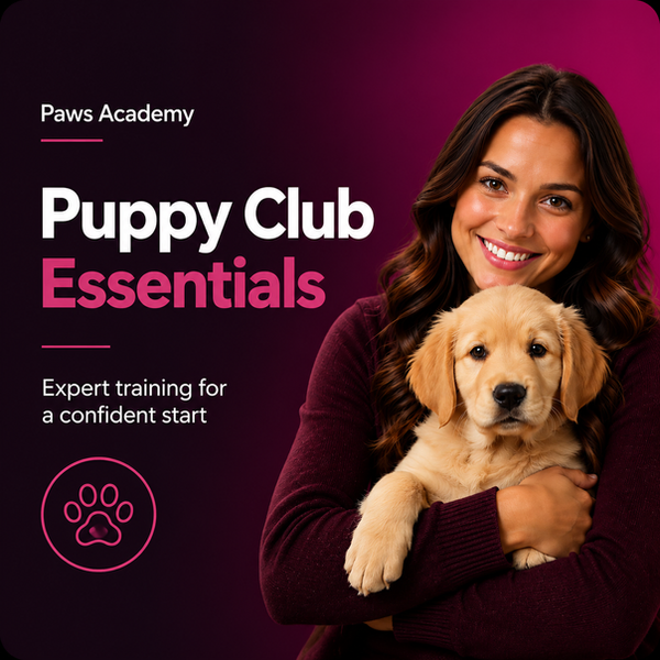 Paws Puppy Club Essential Logo