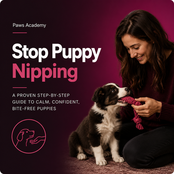 Stop Puppy Nipping Course Logo
