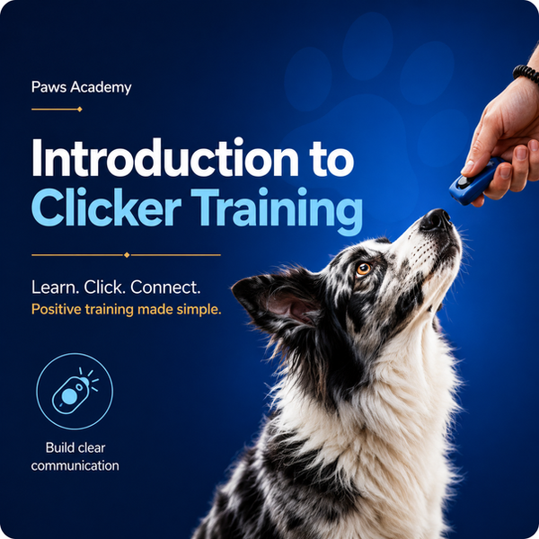 Clicker training for dogs