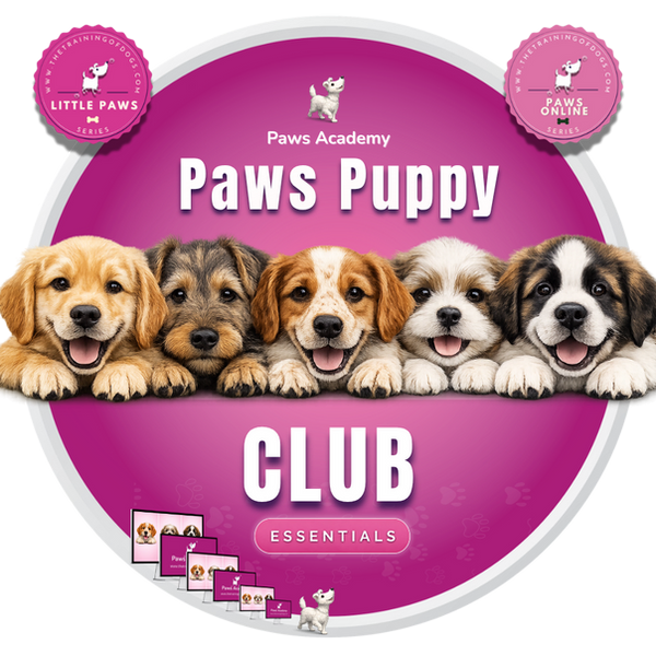 Paws Puppy Club Essential Logo