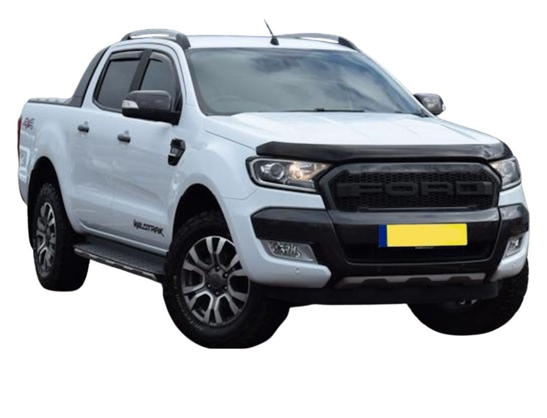 Ford Ranger T7 Bonnet Guard Gloss Black
