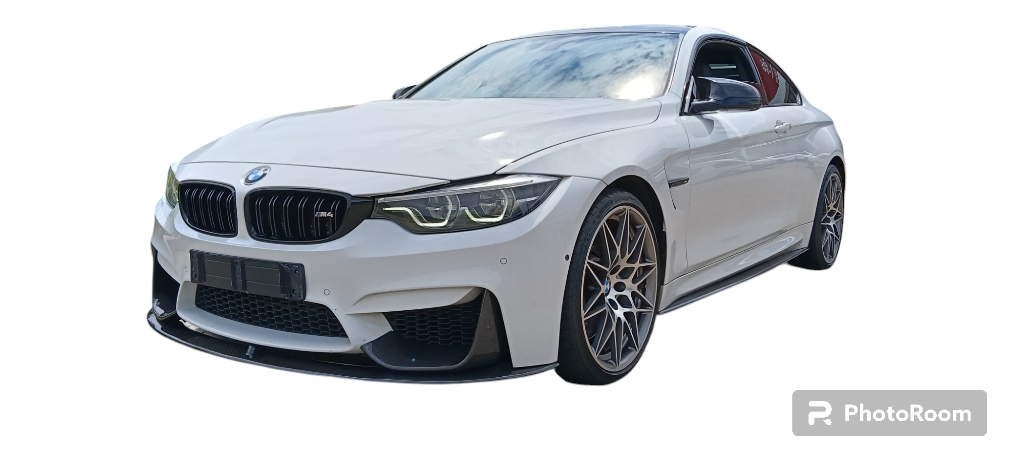 BMW F80 / F82 Front Lip Carbon Fibre 3 Piece 