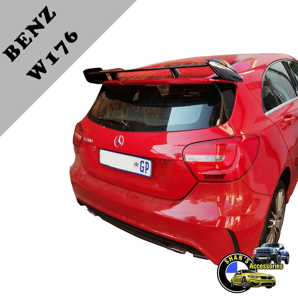 Merc W176 Boot Spoilers