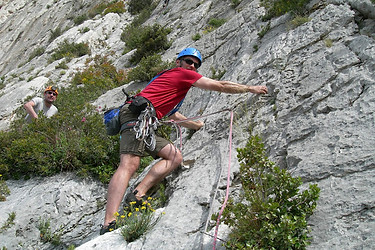 marche d'approche en escalade