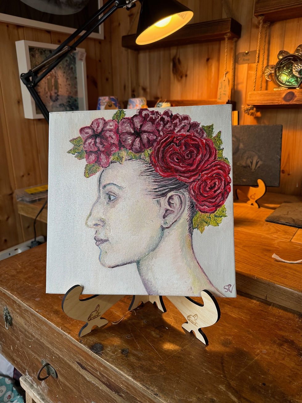 Original Oil Painting 12 x 12 inches