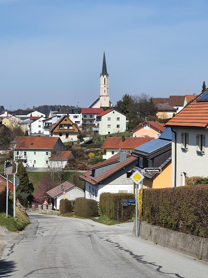 Menschenleer, Freyung am 27.04.2021