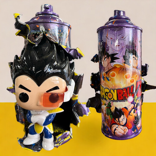 Spray’art dragon ball z Slam + V kustom pain