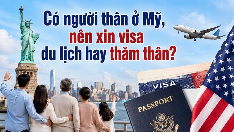 Đi thăm người thân ở Mỹ: Khi nào nên xin visa du lịch?