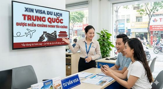 Xin visa du lịch Trung Quốc được miễn chứng minh tài chính áp dụng từ hôm nay