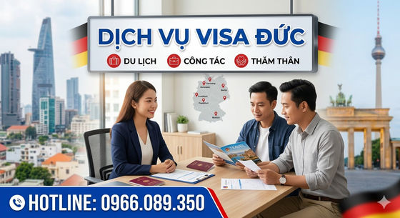 Dịch vụ làm visa thăm thân Đức: Sang Đức thăm người thân, bạn bè