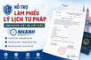 dịch vụ làm phiếu lý lịch tư pháp cho người không rành công nghệ