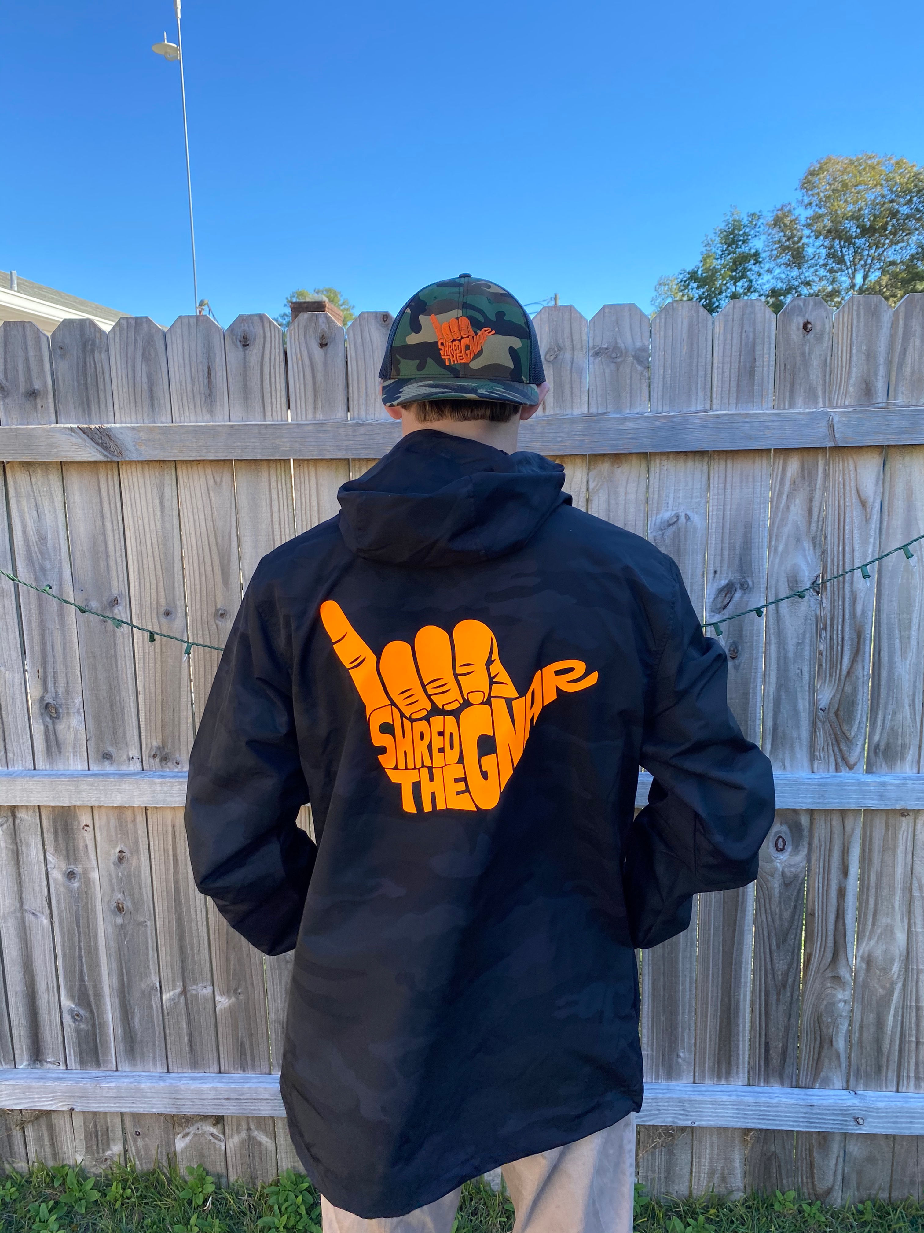 STG Rain Jacket Orange