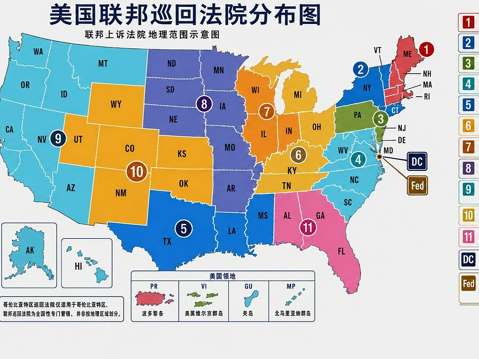 美国不同法院怎么看Schedule A:各巡回区最新司法态度比较