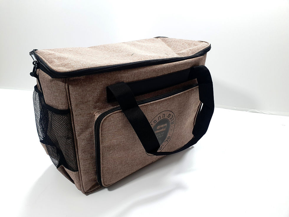 תמונה ממוזערת: תיק נשיאה למכונות תפירה - צבע חום