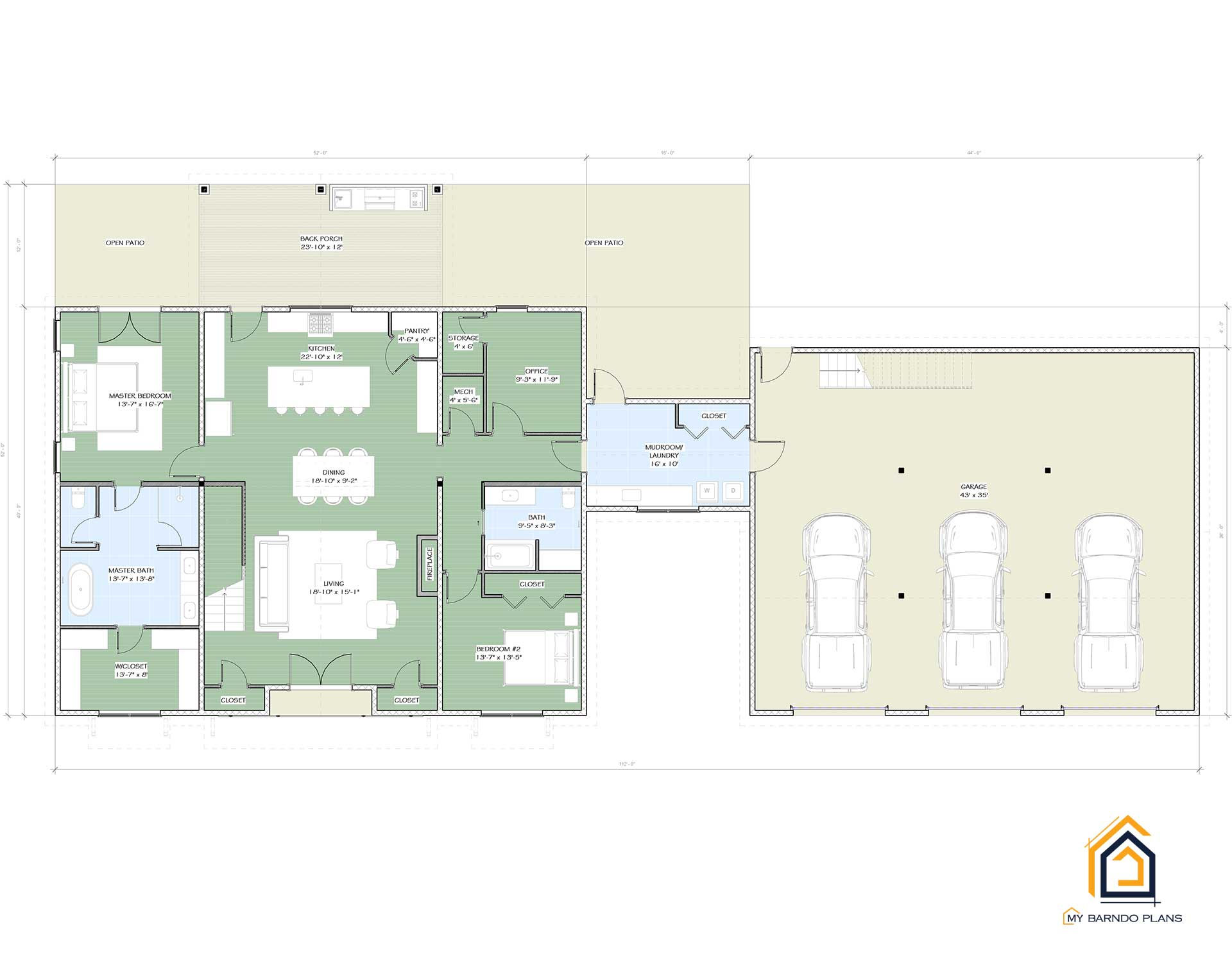 barndominium house plan