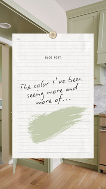The paint color I've been seeing more and more of...
