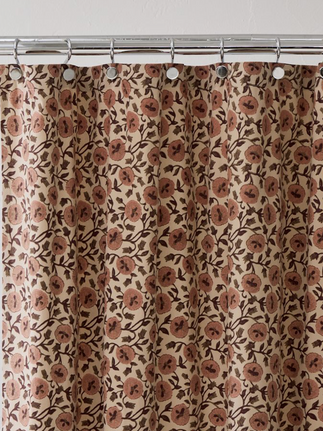 West Elm Laney Shower Curtain
