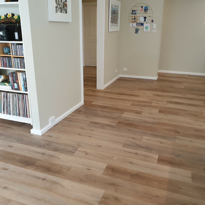 Over top of cork & other flooring
