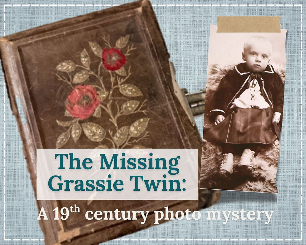 The Missing Grassie Twin: A 19th-Century Photo Mystery