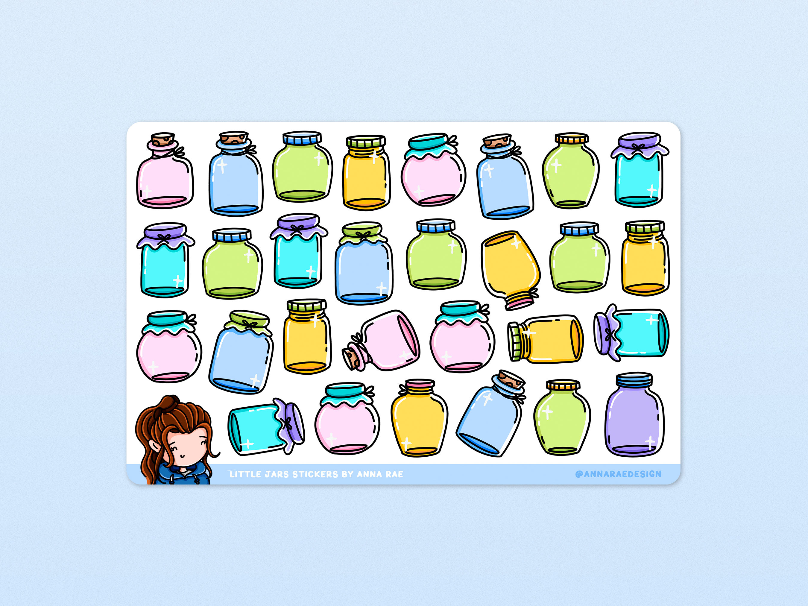 Little Jars Planner Stickers