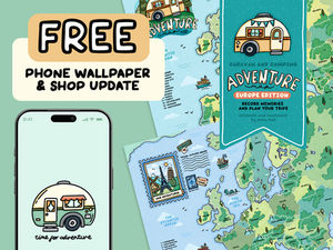 SHOP UPDATE FEB 2026 | New European Caravan Map