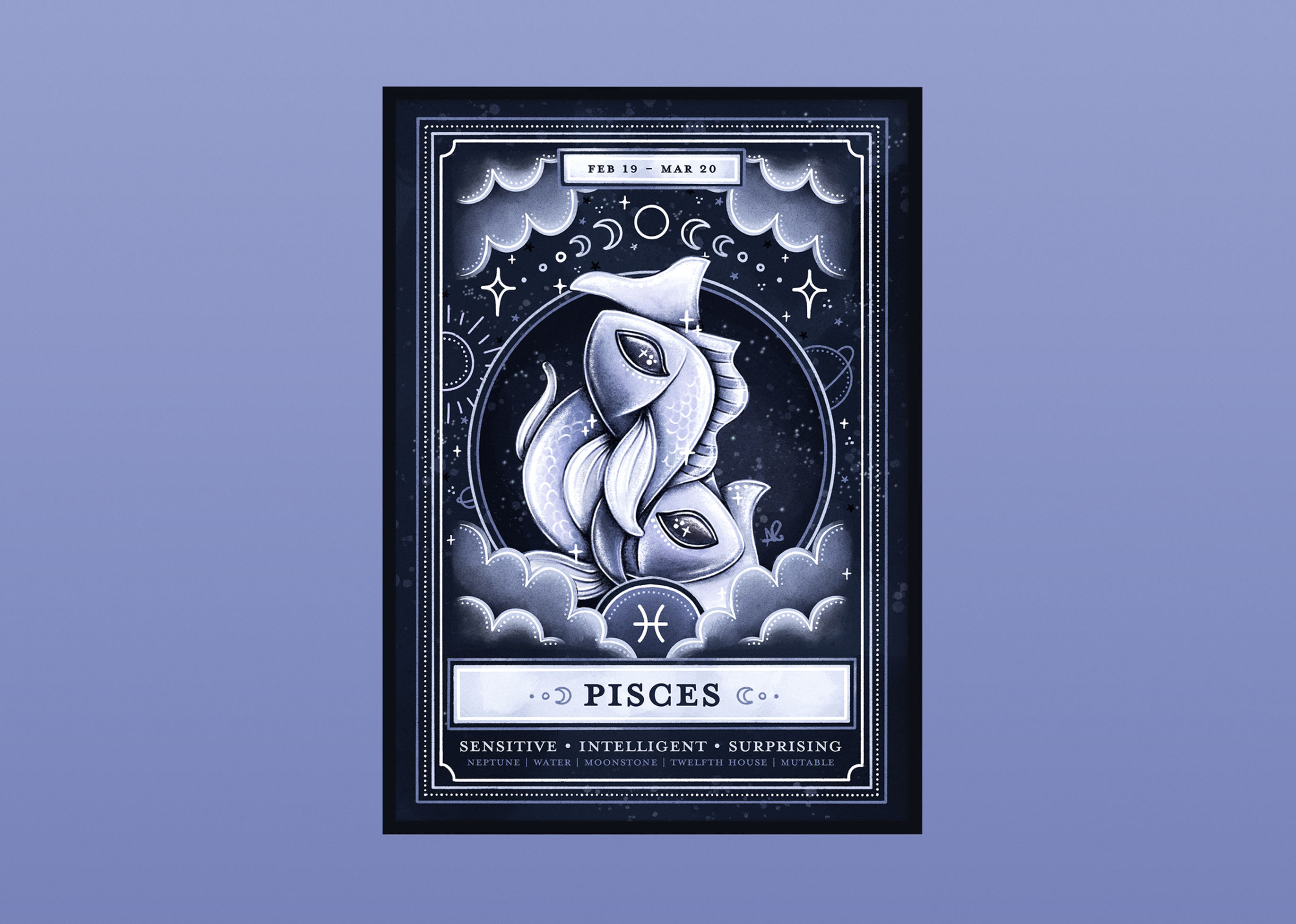 Pisces Art Print