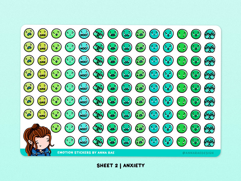 Thumbnail: Happiness Emoji Planner Stickers