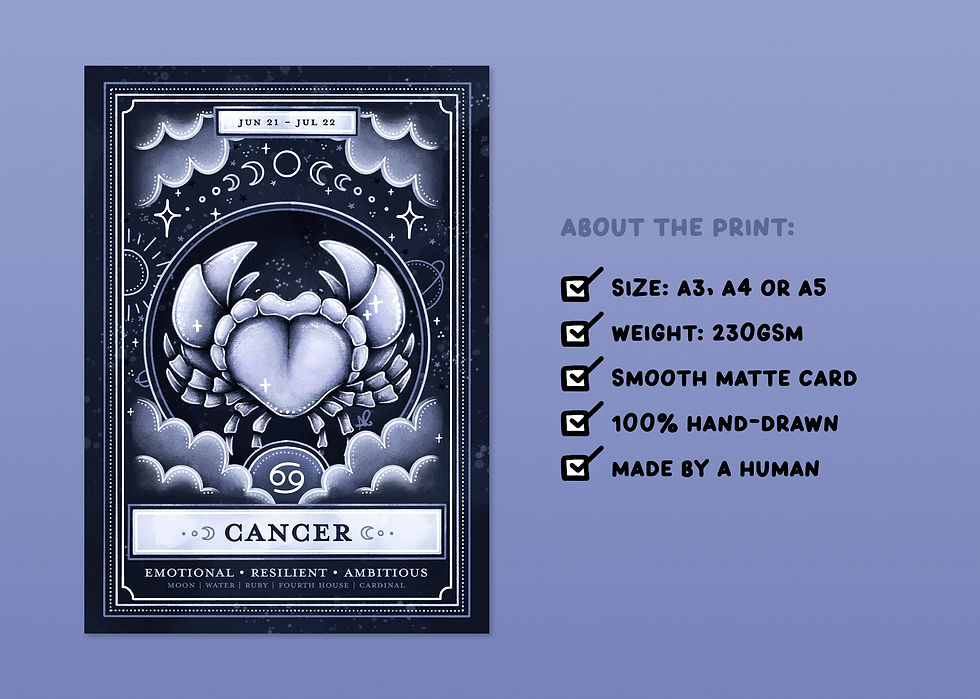 Thumbnail: Cancer Art Print