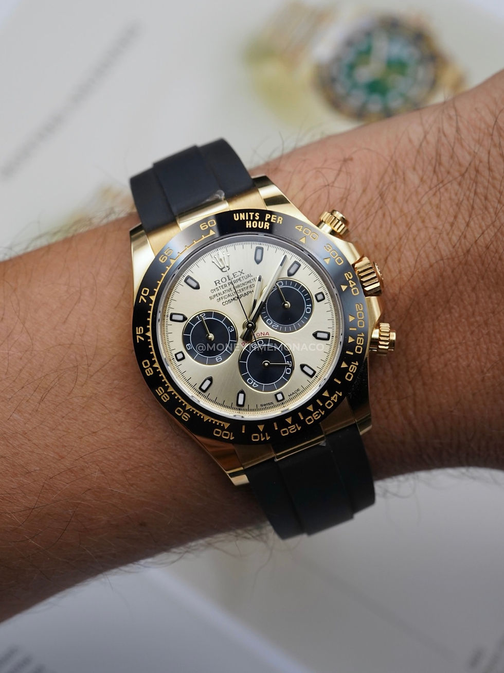 Miniature : ROLEX DAYTONA PIKACHU (116518LN) - 2023 FULL SET LIKE NEW