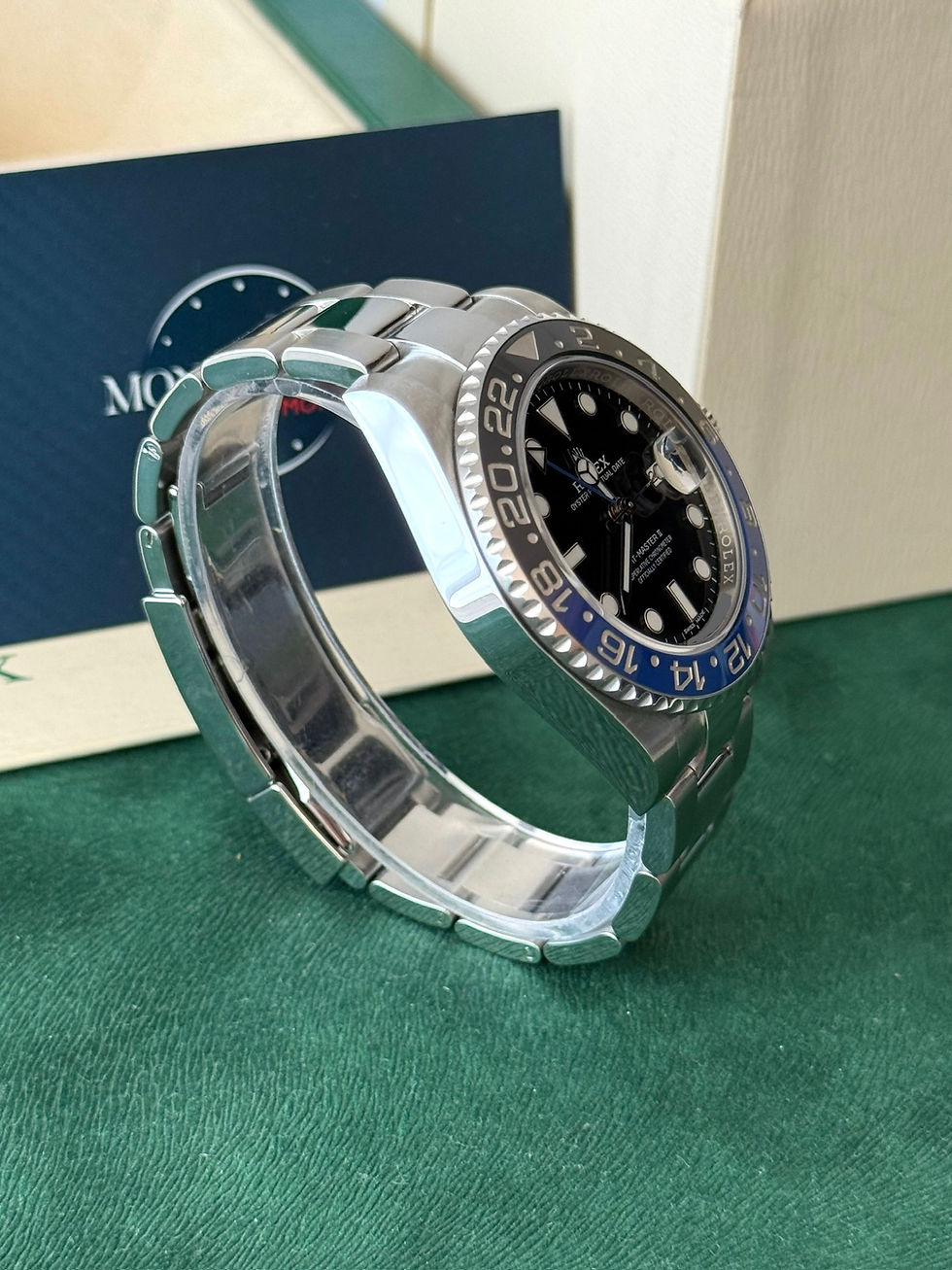 Miniatura: ROLEX GMT-MASTER II BATMAN (116710BLNR) - 2018 LIKE NEW FULL SET