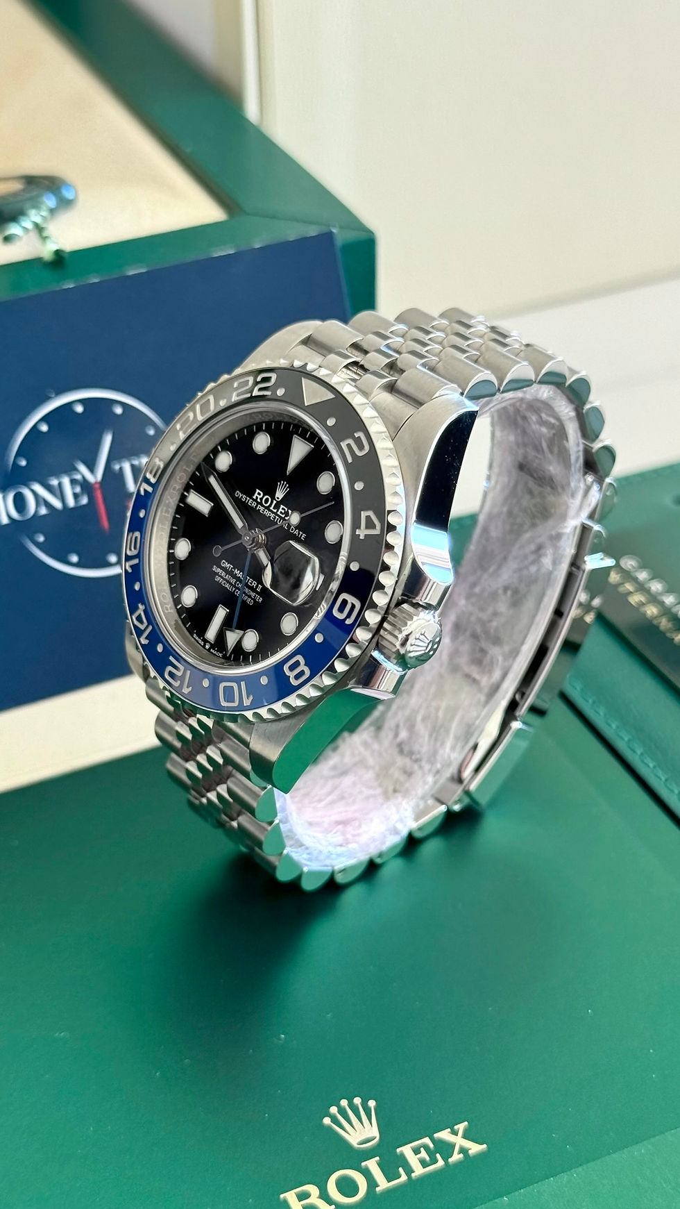 Miniatura: ROLEX GMT-MASTER II BATGIRL (126710BLNR) - 2020 NEW FULL SET