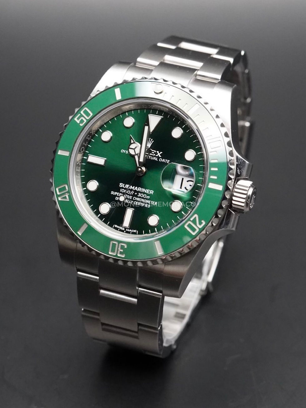 Miniature : ROLEX SUBMARINER DATE HULK (116610LV) - 2019 FULL SET LIKE NEW