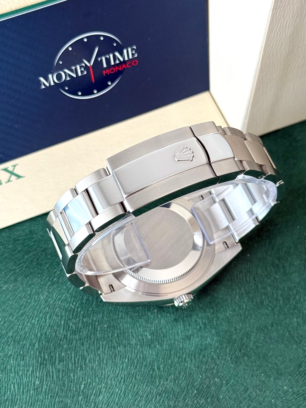 Miniatura: ROLEX DATEJUST 41 BLEU CANNELÉ (126300) - 2023 LIKE NEW FULL SET