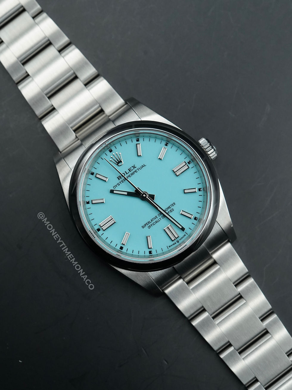Miniatura: ROLEX OYSTER PERPETUAL 36 TIFFANY (126000) - 2020 LIKE NEW FULL SET