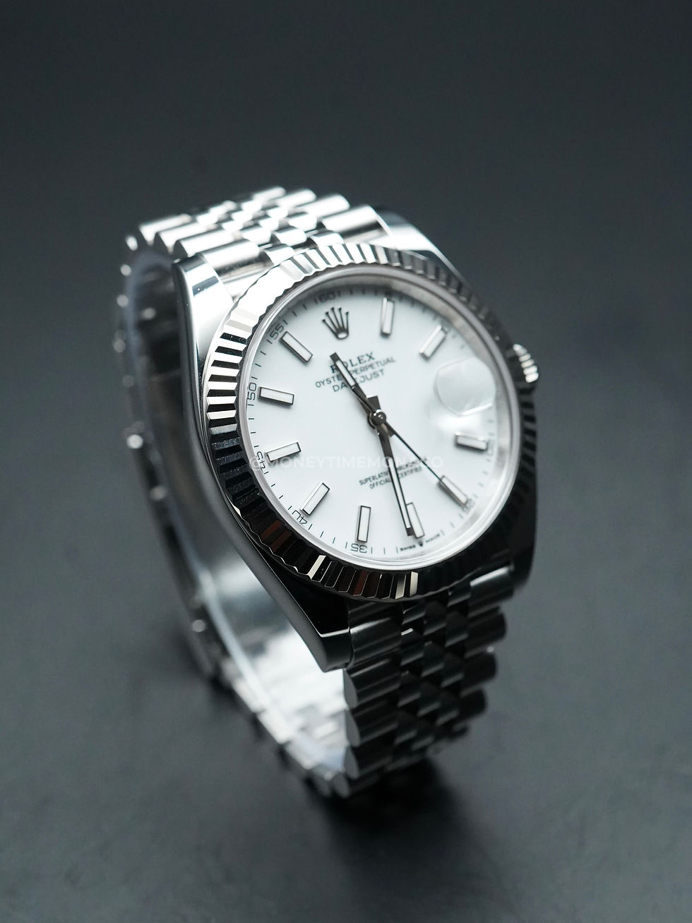 Miniature : ROLEX DATEJUST 41 BLANC (126334) - 2024 LIKE NEW FULL SET