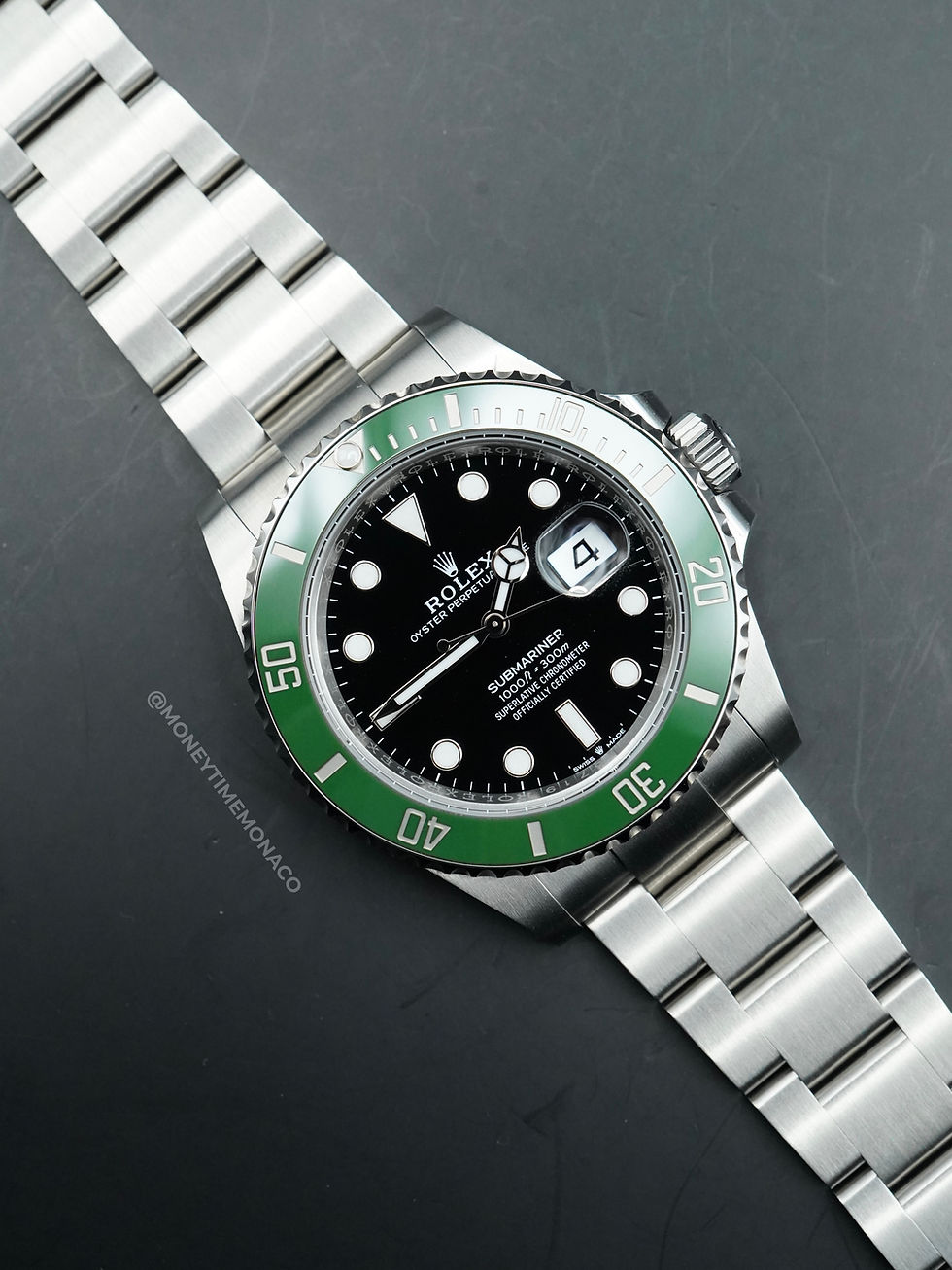 Miniature : ROLEX SUBMARINER DATE STARBUCKS (126601LV) - 2026 NEW FULL SET