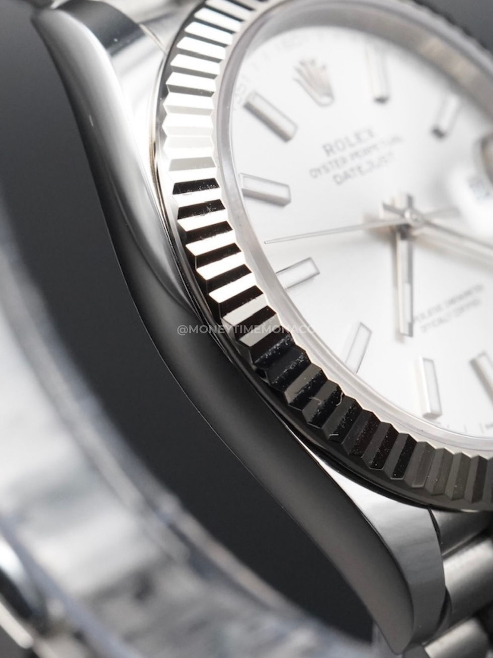 Miniature : ROLEX DATEJUST 41 ARGENT SILVER (126334) - 2025 FULL SET